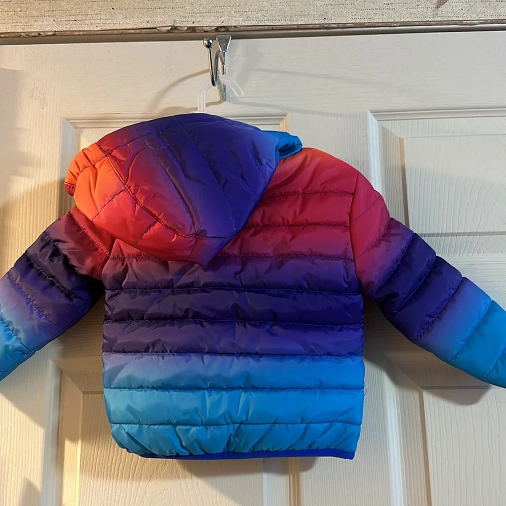 NIKE GAME ROYAL TIE DYE PUFFER COAT: NEW WITH TAGS: SIZE 18 MTH